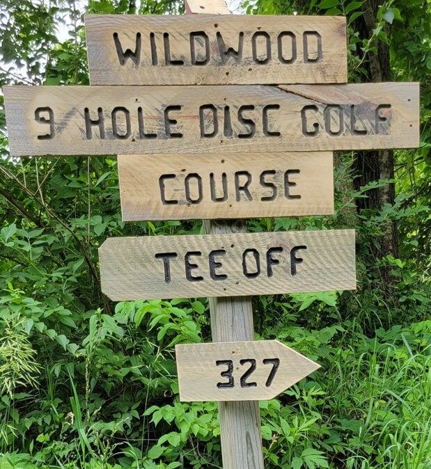 wildwood 9 hole disco golf